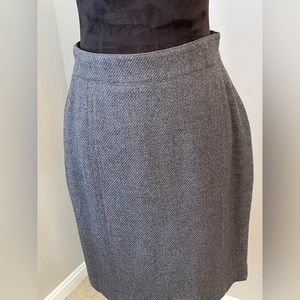 Mondi grey wool skirt